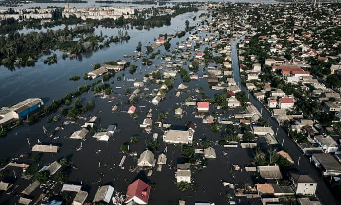 allagamenti kherson ucraina