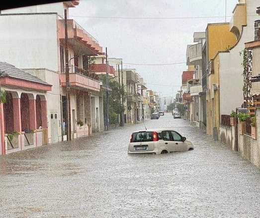 allagamenti lequile puglia