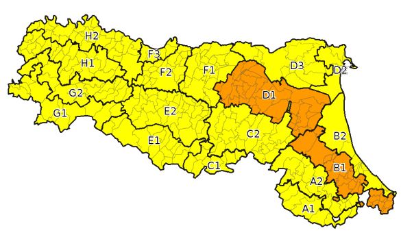 allerta meteo emilia romagna