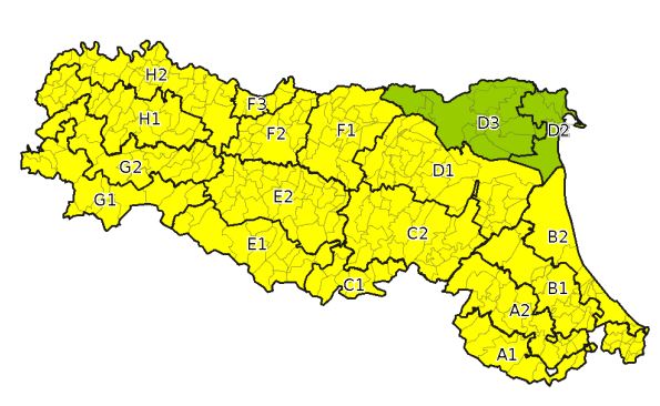 allerta meteo emilia romagna