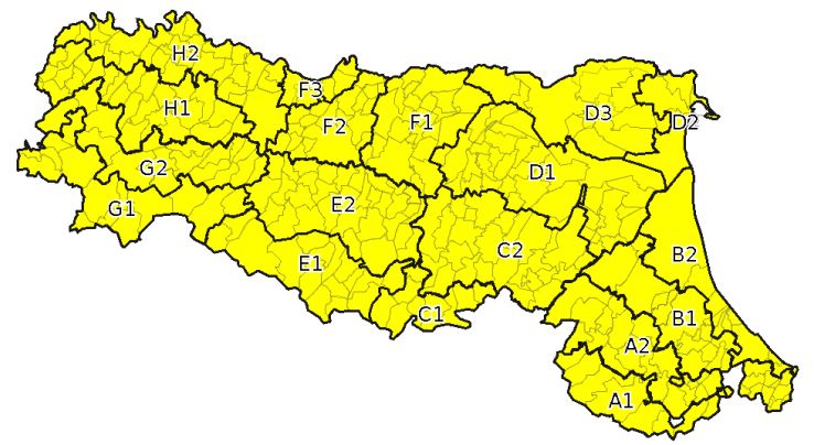 allerta meteo emilia romagna