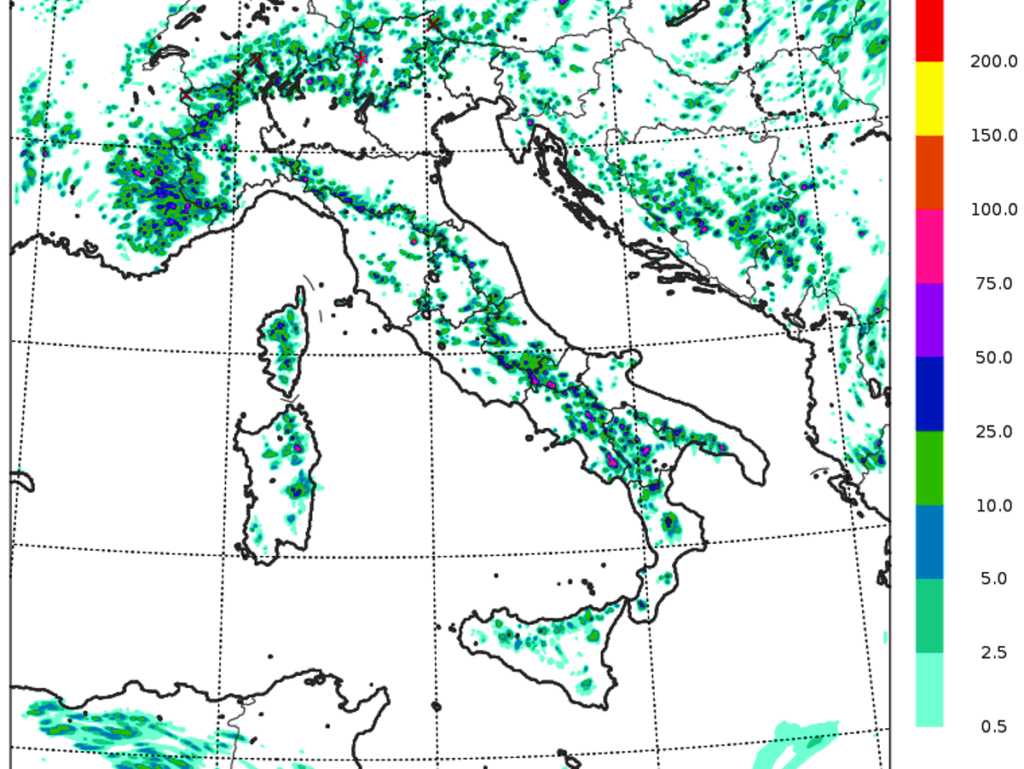 allerta meteo italia 7 giugno 2023