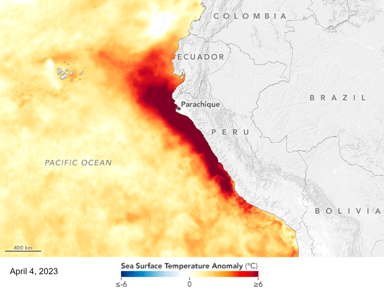 anomalia temperatura ENSO
