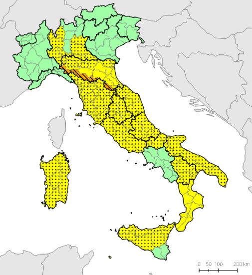 bollettino meteo protezione civile 14 giugno 2023
