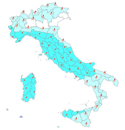 bollettino meteo protezione civile 14 giugno