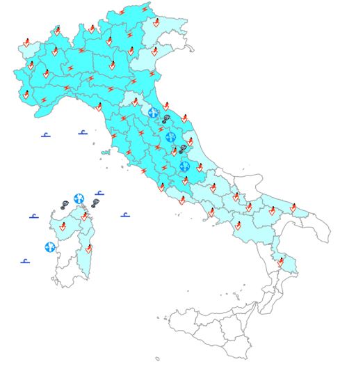 bollettino meteo protezione civile 30 giugno