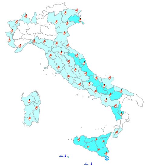 bollettino meteo protezione civile 6 giugno