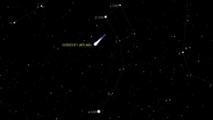 cometa atlas orsa minore