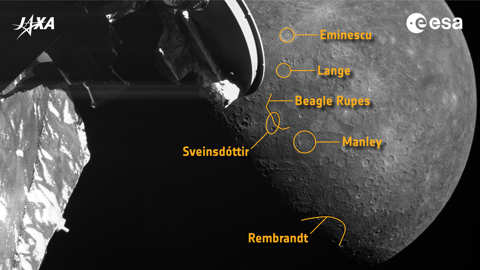 flyby mercurio bepicolombo esa