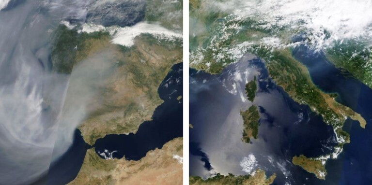 fumo incendi canada in europa