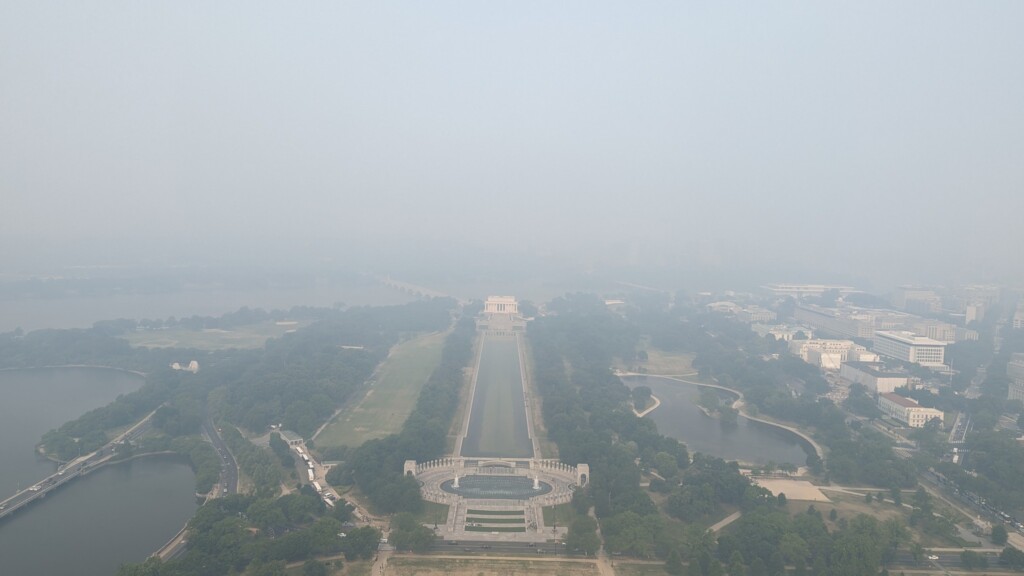 fumo washington incendi canada