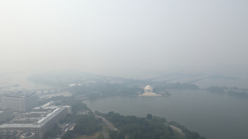fumo washington incendi canada