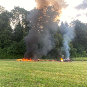 incendio mongolfiera svizzera
