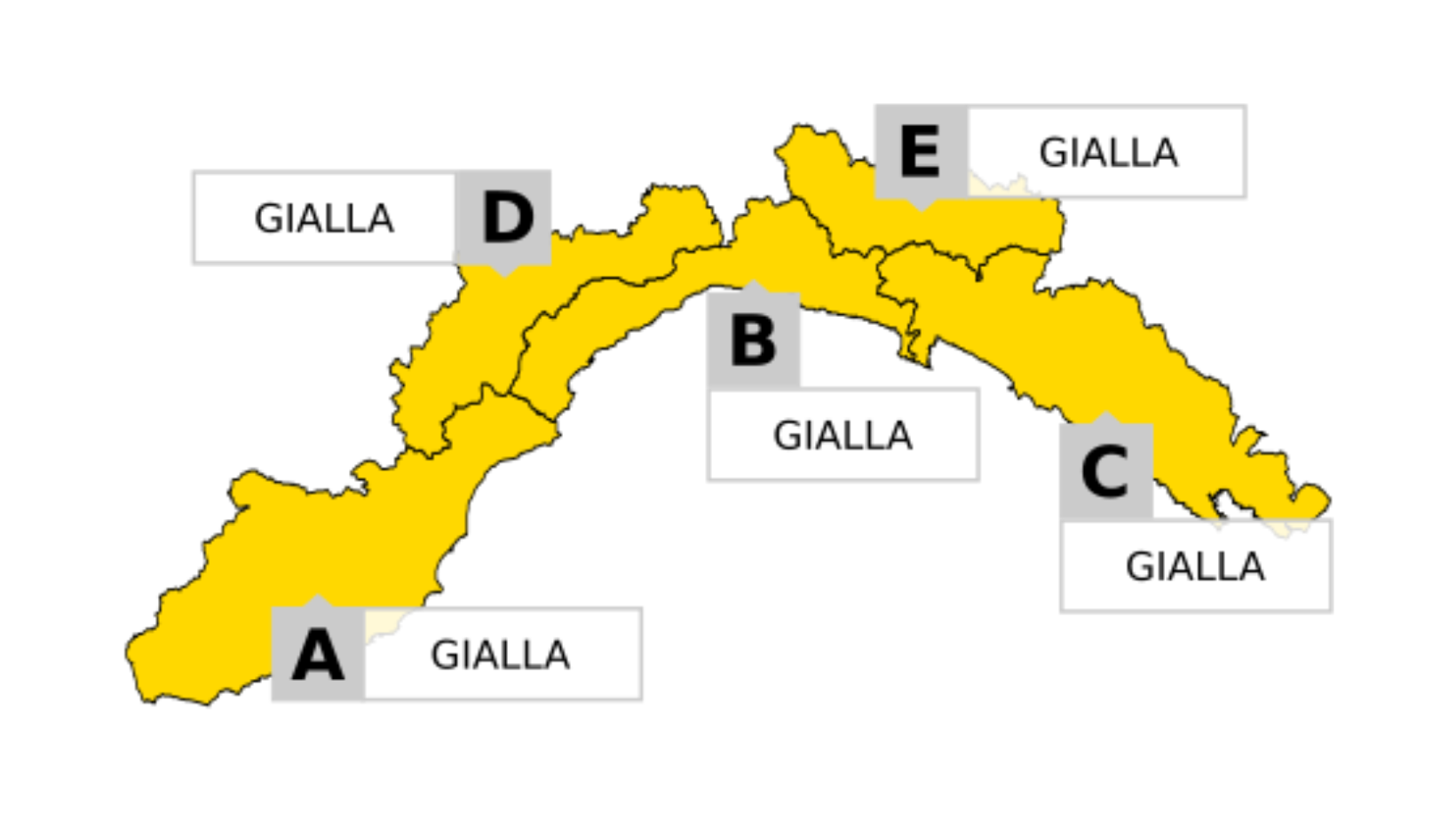 maltempo allerta meteo liguria 30 giugno