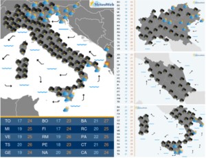 previsioni meteo mappe meteoweb