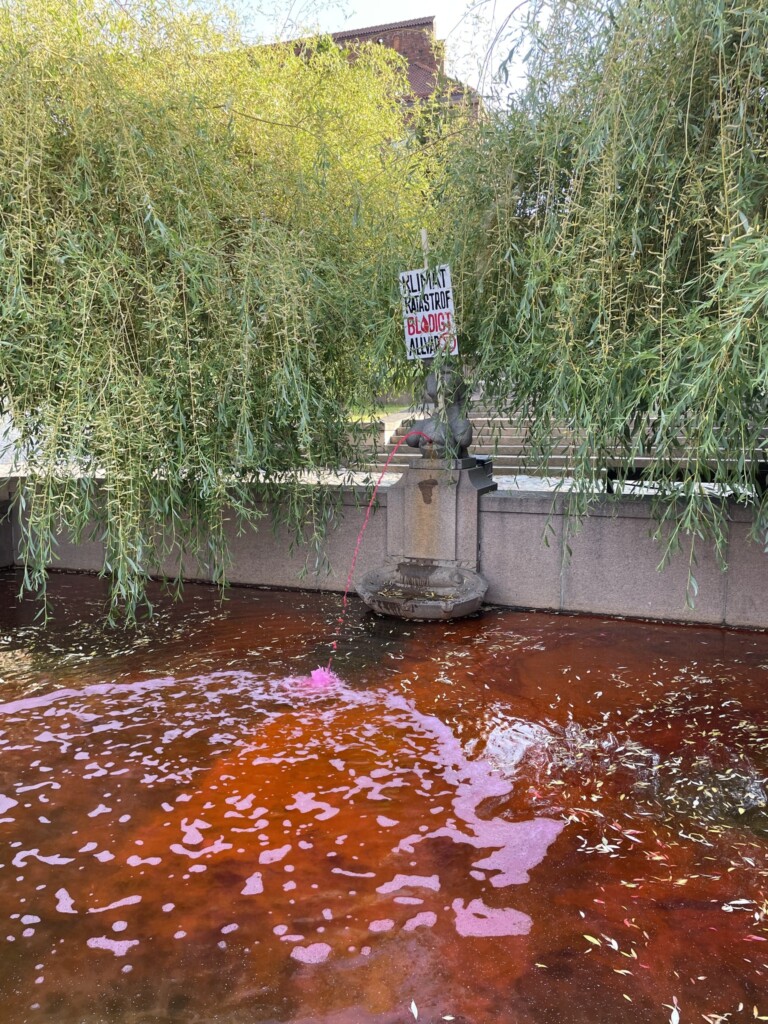 protesta Extinction Rebellion stoccolma