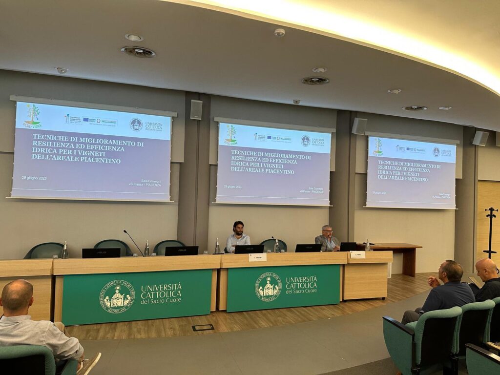 Convegno presentazione progetto Resil-Vigna per il vigneto del futuro