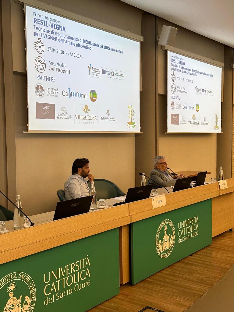 Convegno presentazione progetto Resil-Vigna per il vigneto del futuro