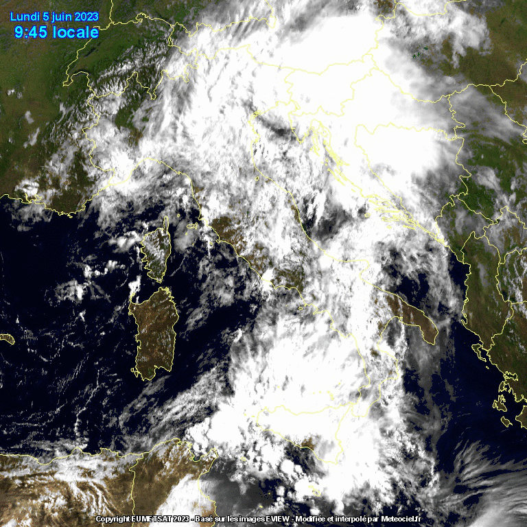satellite meteo italia oggi