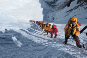 scalata dell'Everest
