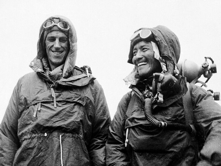 spedizione Everest, la prima scalata di Hillary e Norgay
