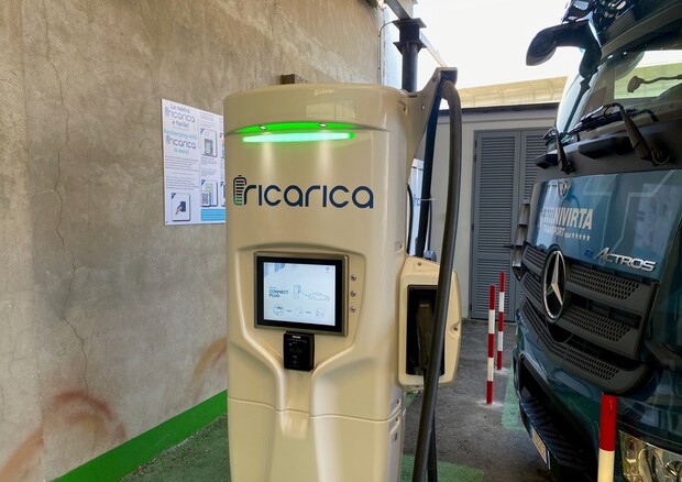 stazione di ricarica elettrica