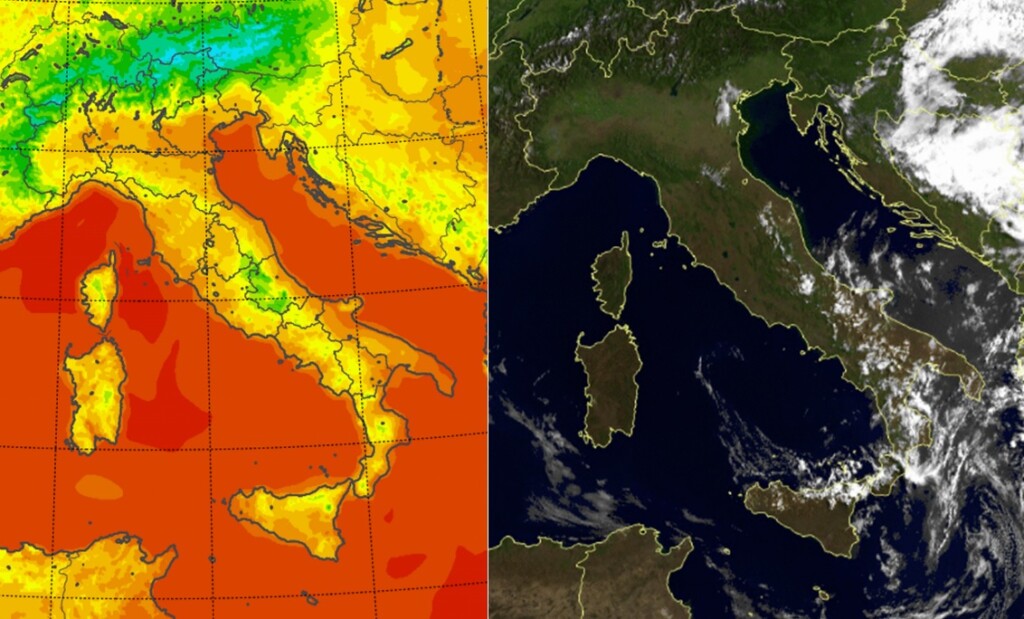 temperature minime italia 25 giugno