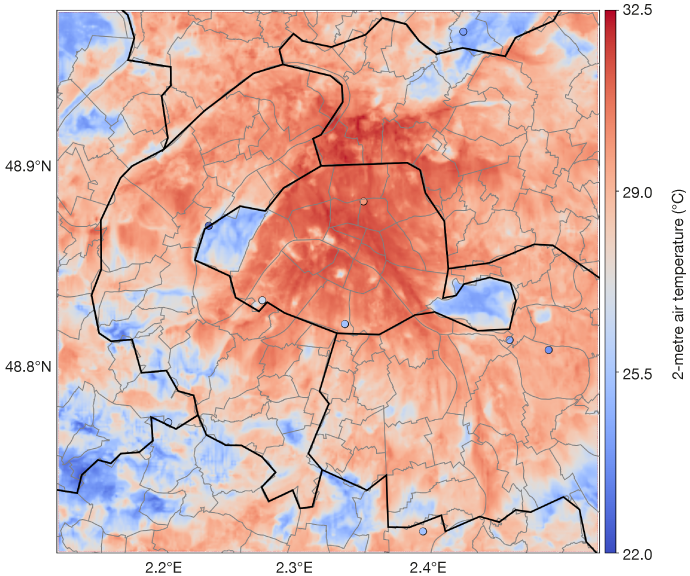 temperature parigi