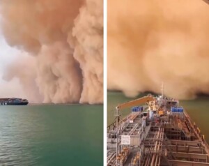 tempesta sabbia canale suez