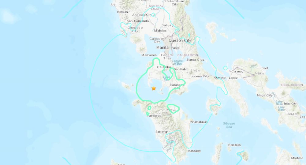 terremoto filippine luzon