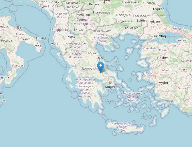 terremoto grecia oggi 8 giugno