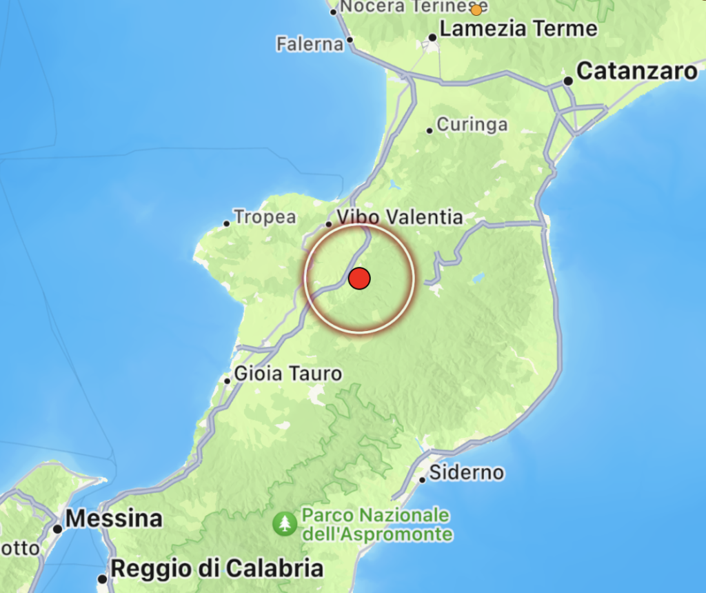 terremoto serre calabria