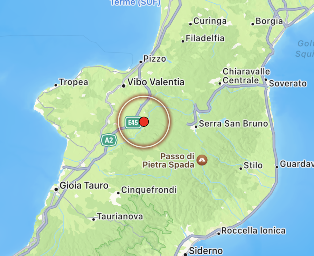 terremoto serre calabria