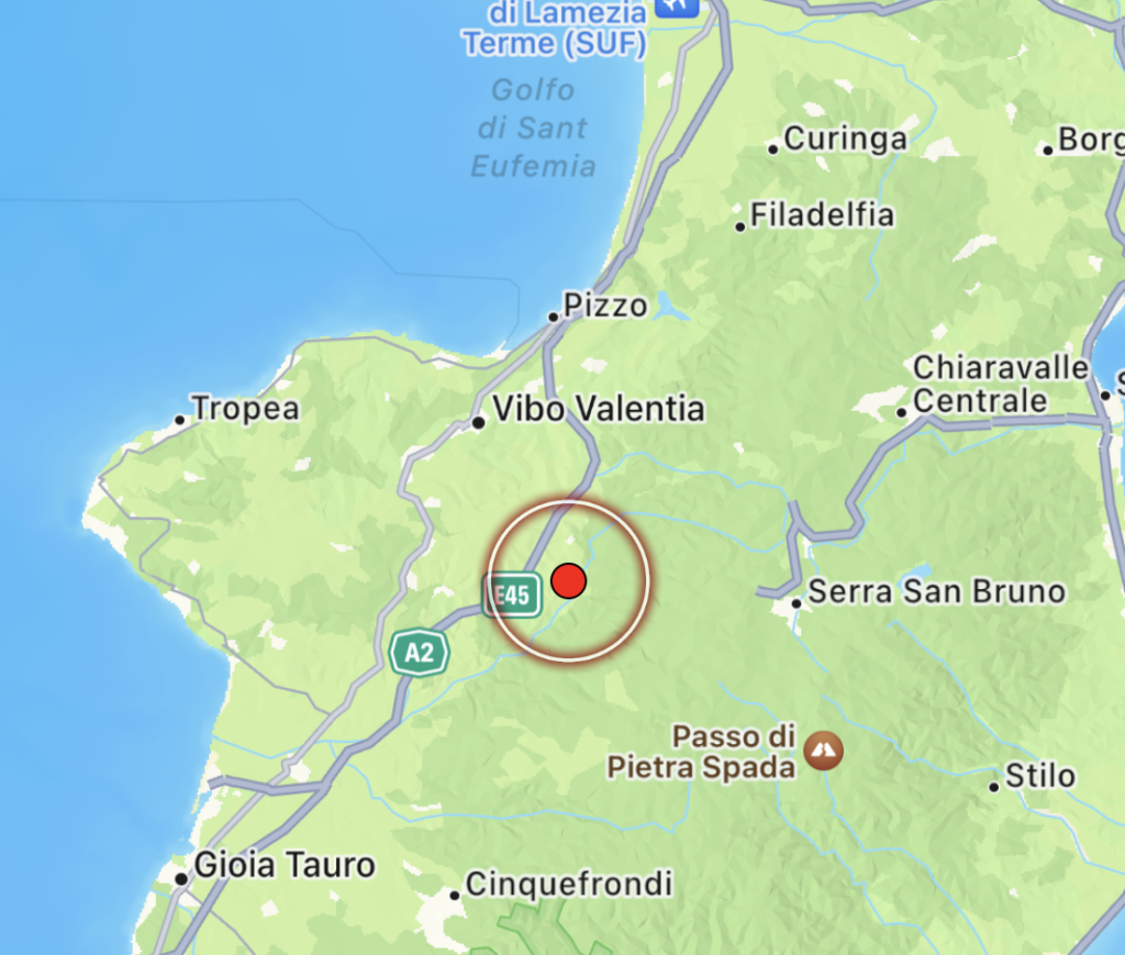 terremoto serre calabria