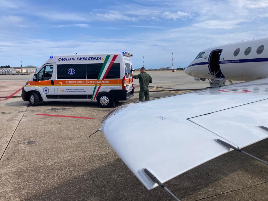 trasporto sanitario aeronautica militare
