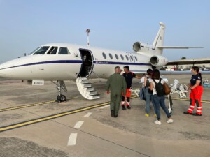 trasporto sanitario aeronautica militare