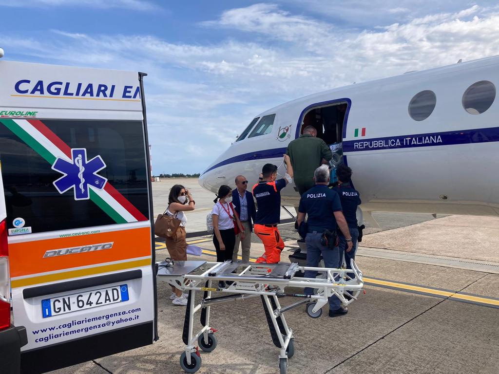 trasporto sanitario aeronautica militare