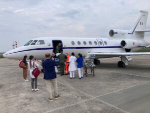 trasporto sanitario aeronautica militare