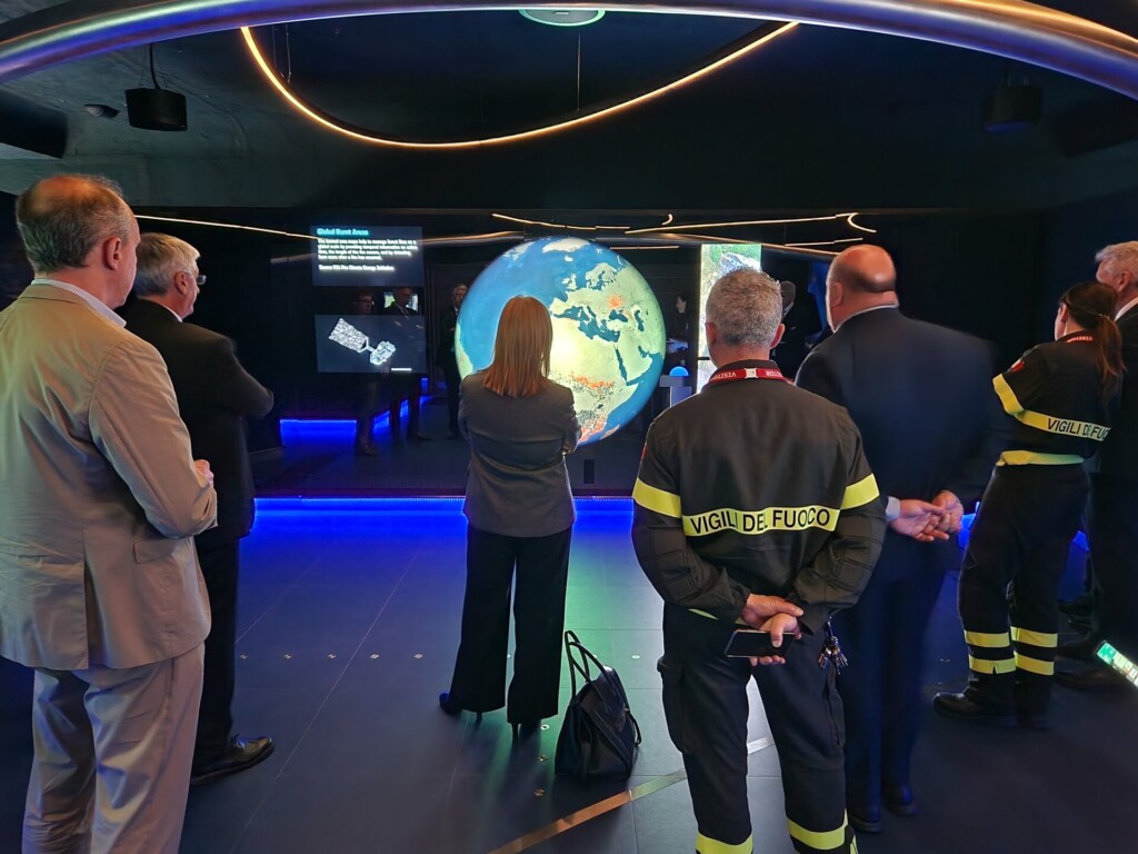 vigili del fuoco centro ESRIN ESA