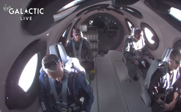 virgin galactic missione italia