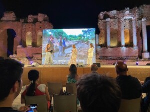 Archeofilm Tao-Nax, Gabriella Tigano (dir. Parco Naxos Taormina), e Valeria Li Vigni (Fond.Tusa), 140723