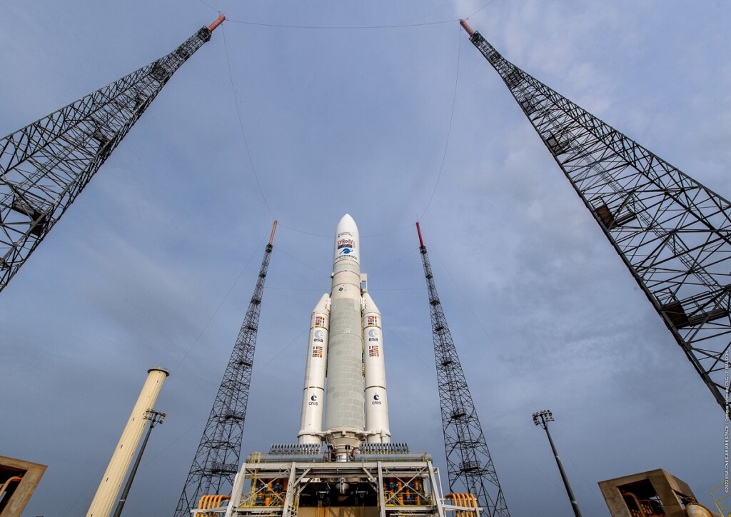 Ariane 5 syracuse 4b © ESA-CNES-ARIANESPACE_P. Baudon