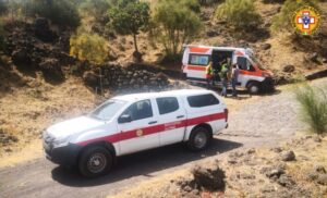 intervento del Soccorso Alpino a Castiglione di Sicilia