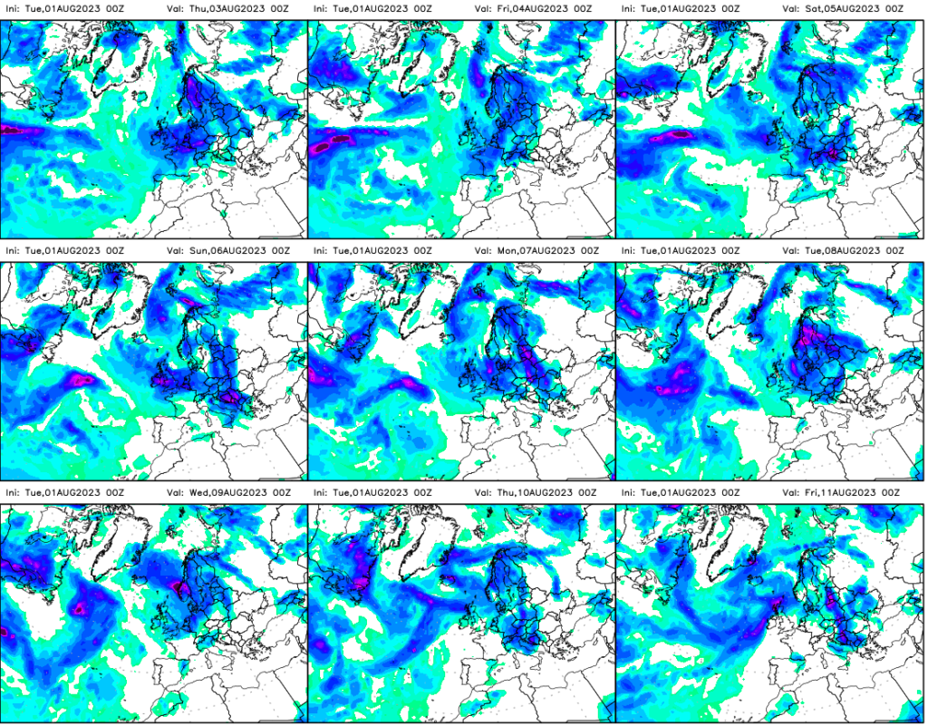 Previsioni Meteo Agosto