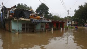 esondazione fiumi Colombia