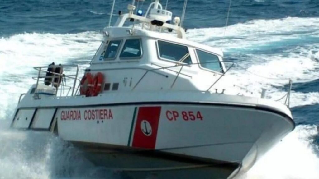 intervento della Guardia Costiera