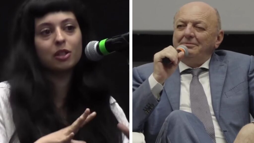 ministro Pichetto si commuove