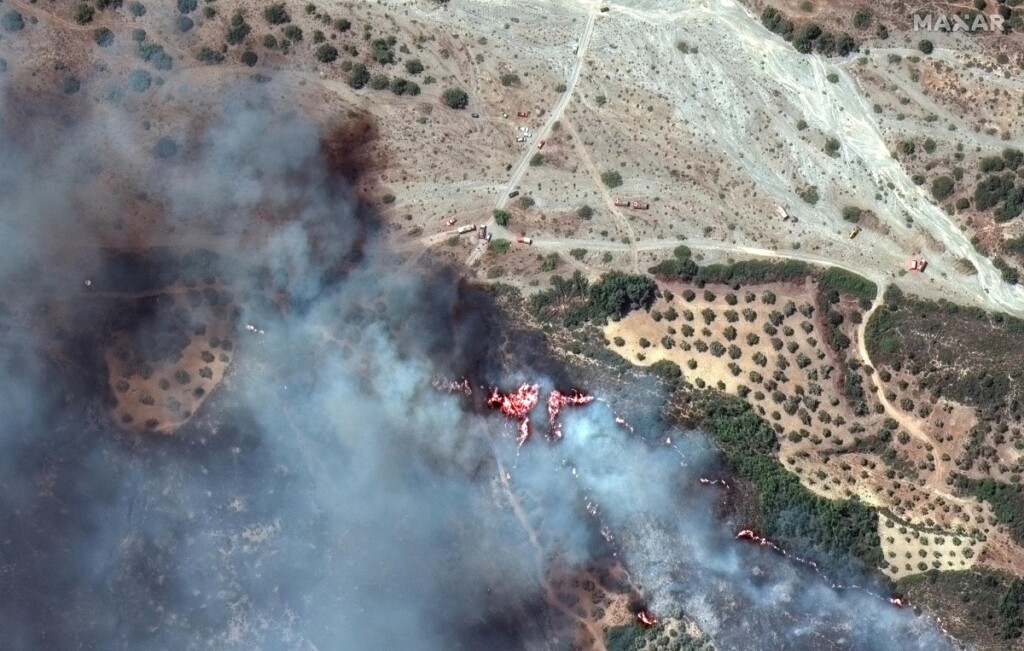 incendi grecia rodi