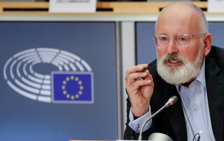 vice presidente della Commissione Europea Timmermans