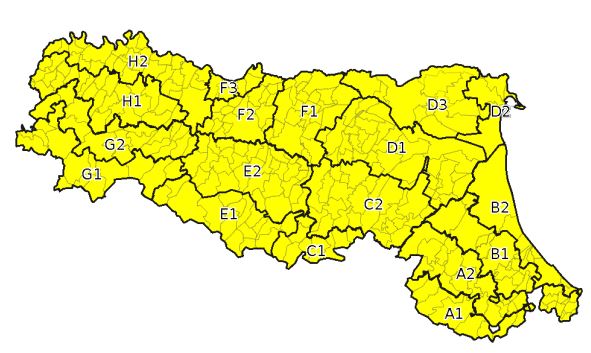 allerta meteo emilia-romagna